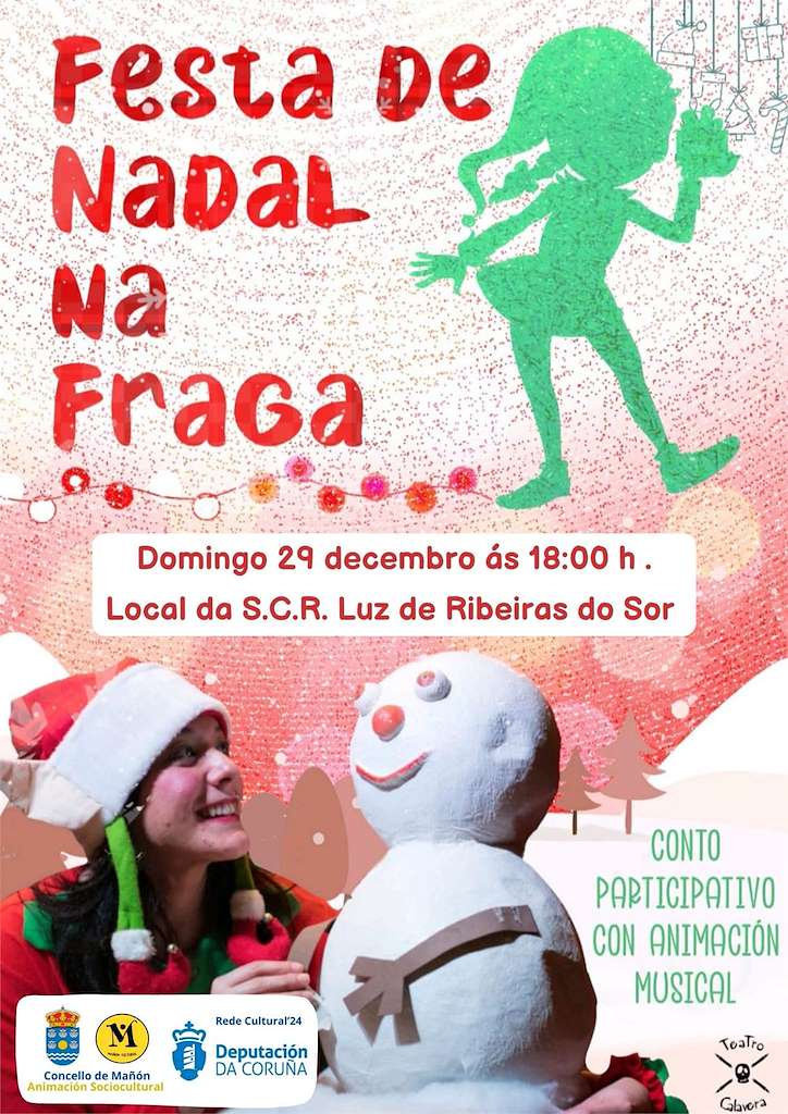 Festa de Nadal na Fraga (2024) en Mañón