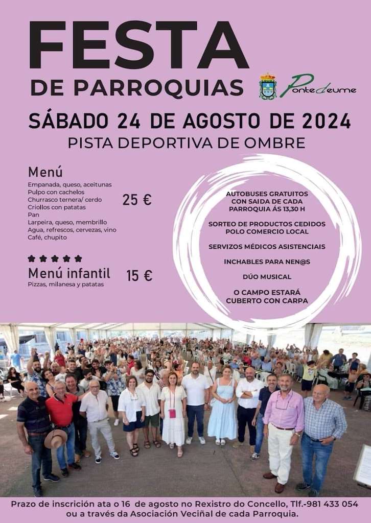 Festa de Parroquias en Pontedeume