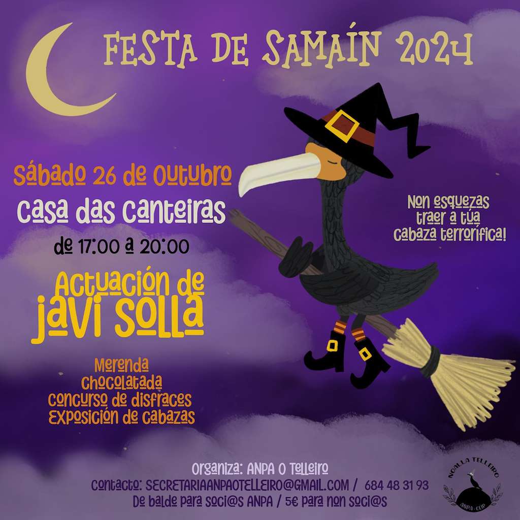 Festa de Samaín do ANPA O Telleiro en Sanxenxo