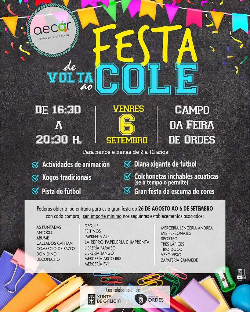 Festa de Volta ao Cole (2024) en Ordes