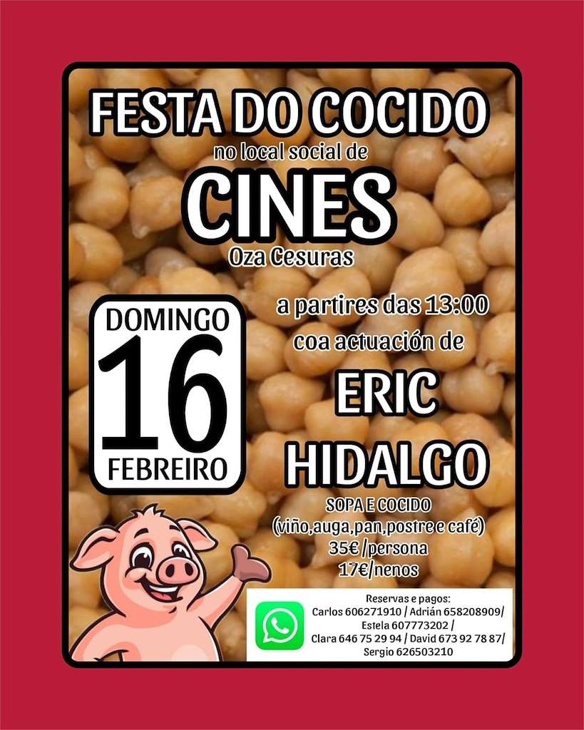 Festa do Cocido de Cines  (2025) en Oza Cesuras