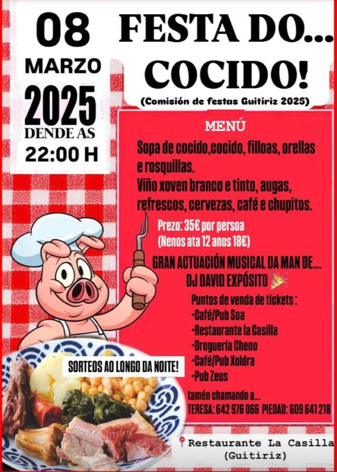 Festa do Cocido (2025) en Guitiriz