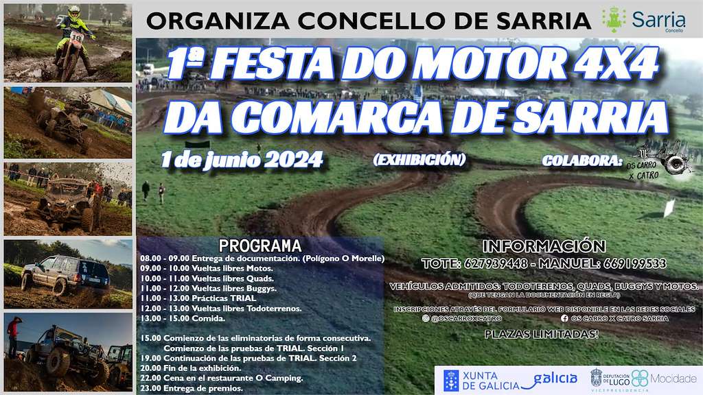 Festa do Motor 4X4 en Sarria