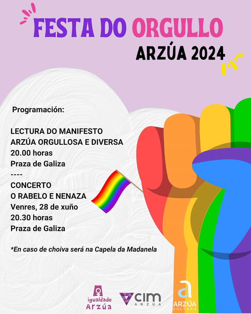 Festa do Orgullo (2024) en Arzúa