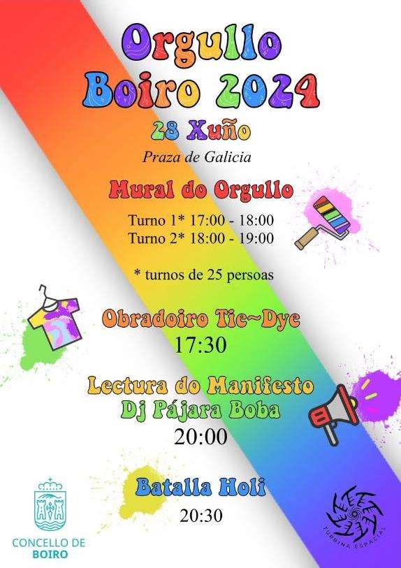 Festa do Orgullo (2024) en Boiro