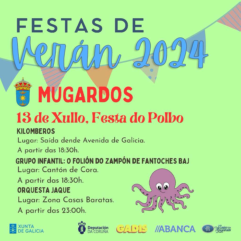 XXXII Festa do Polbo (2024) en Mugardos