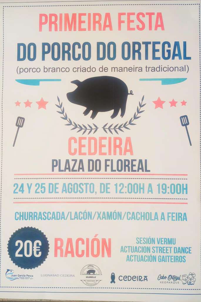 I Festa do Porco do Ortegal en Cedeira