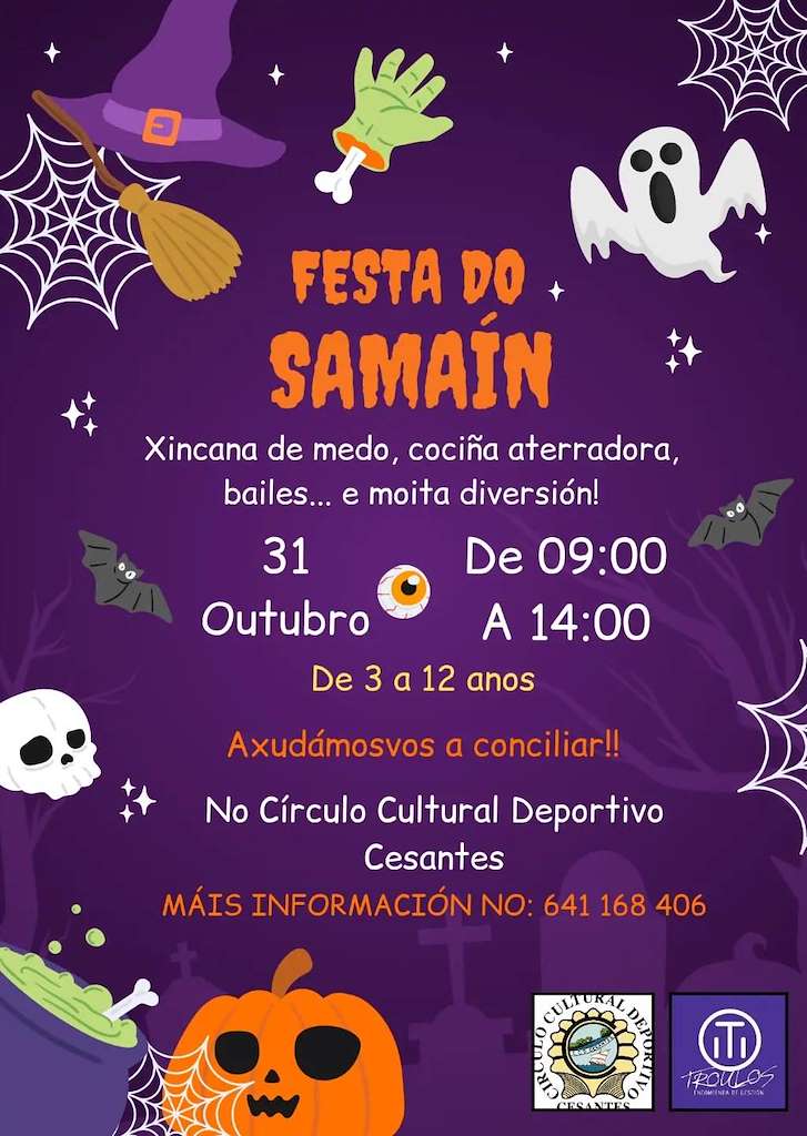 Festa do Samaín de Cesantes en Redondela