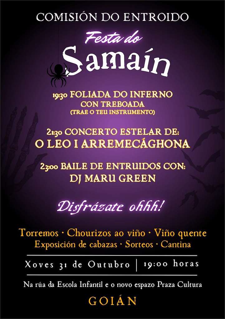 Festa do Samaín de Goián (2024) en Tomiño