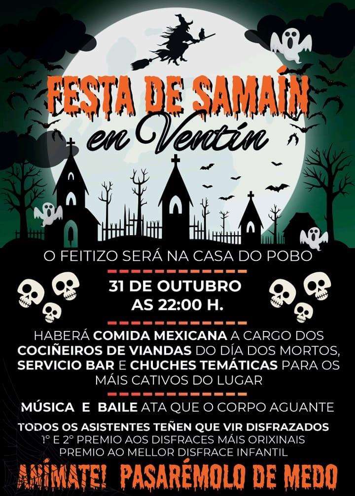 Festa do Samaín de Ventín (2024) en Fornelos de Montes