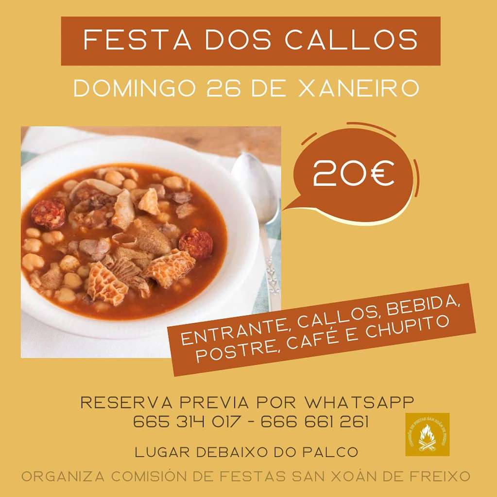 Festa dos Callos do Freixo  (2025) en Vigo