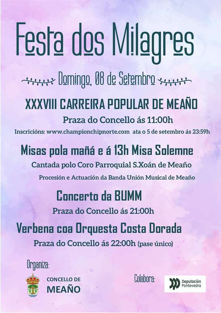 Festa dos Milagres en Meaño