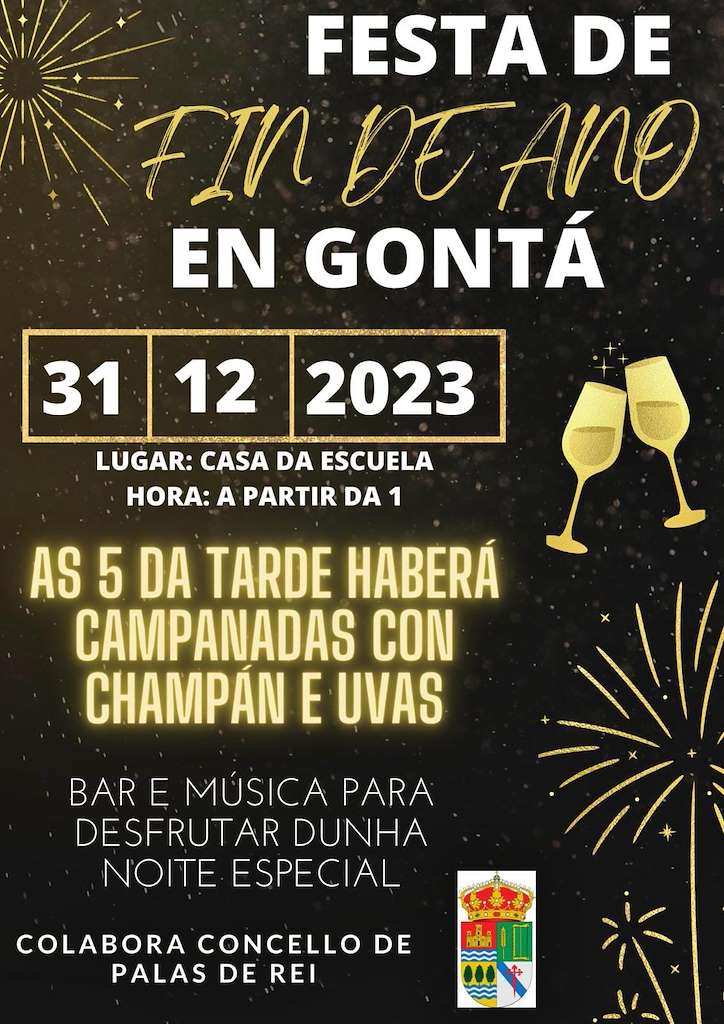 Festa Fin de Ano de Gontá en Palas de Rei