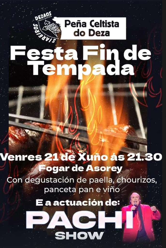 Festa Fin de Tempada da Peña Celtista do Deza en Lalín