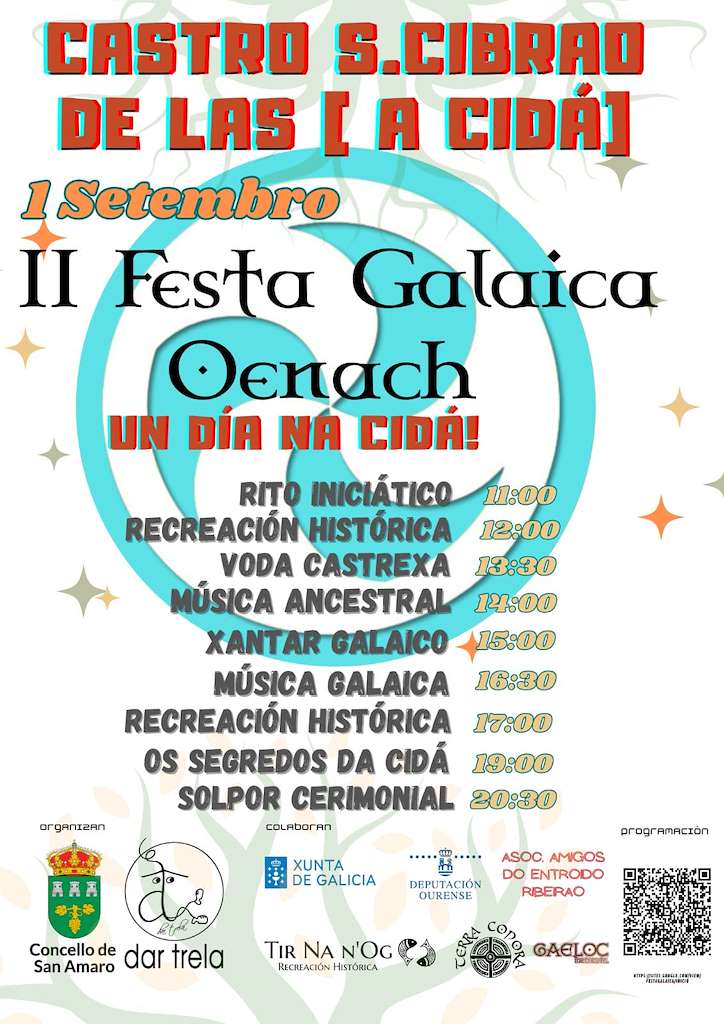 Festa Galaica Oneach - Festival Céltico do Castro de San Cibrao de Las en San Amaro