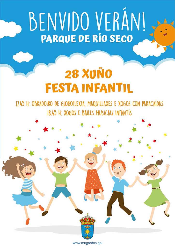 Festa Infantil - Benvido Verán (2024) en Mugardos