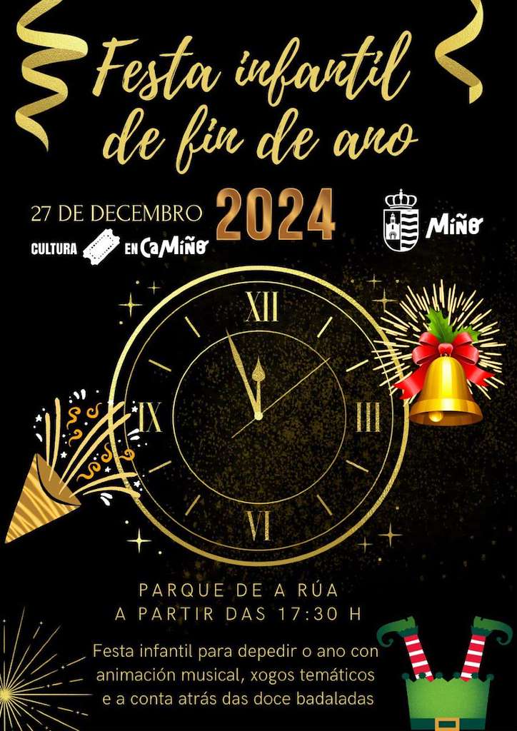 Festa Infantil de Fin de Ano (2024) en Miño