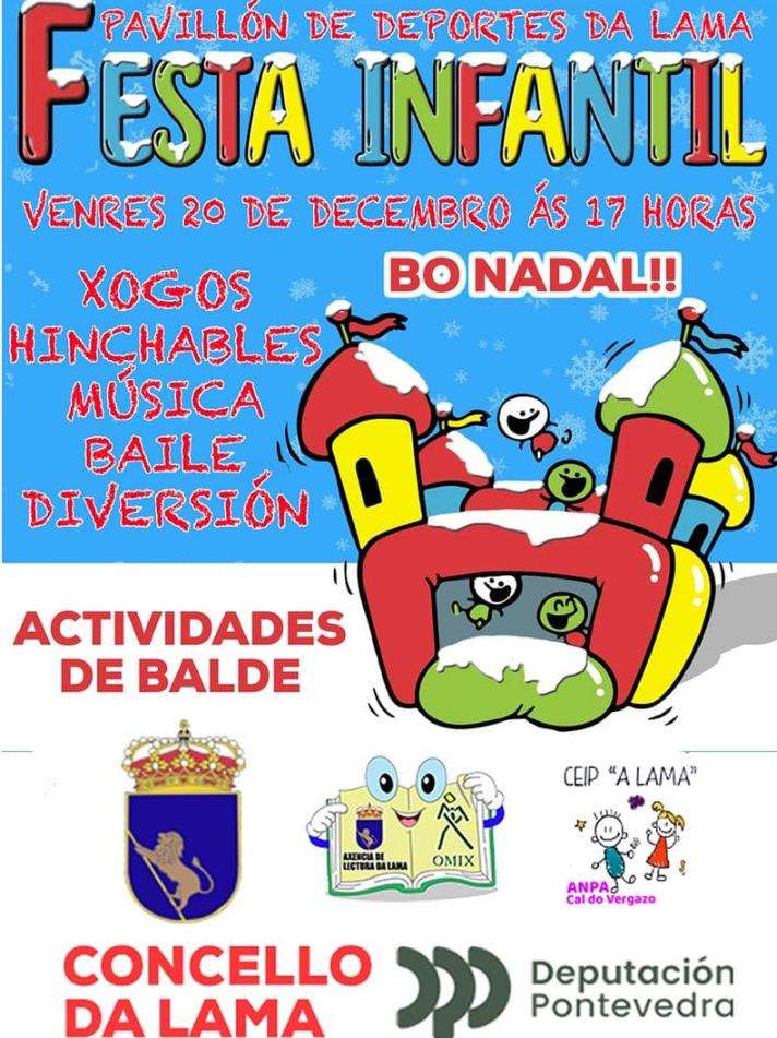 Festa Infantil de Nadal  (2024) en A Lama