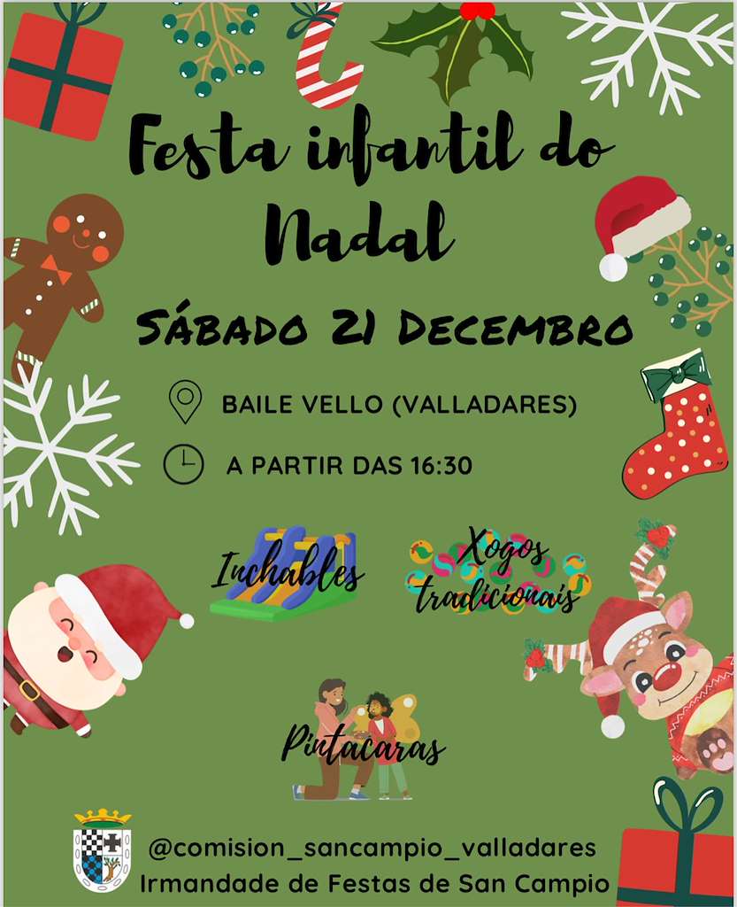 Festa Infantil de Nadal de Valladares (2024) en Vigo