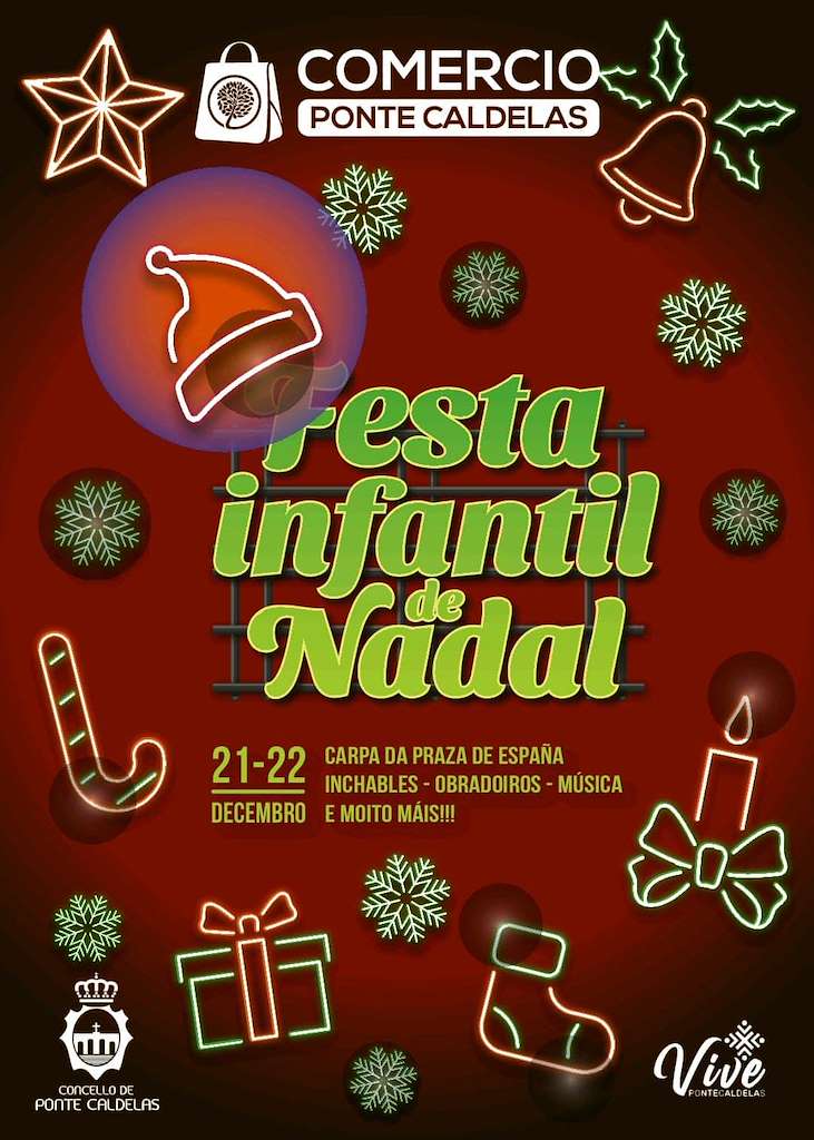 Festa Infantil de Nadal  (2024) en Ponte Caldelas