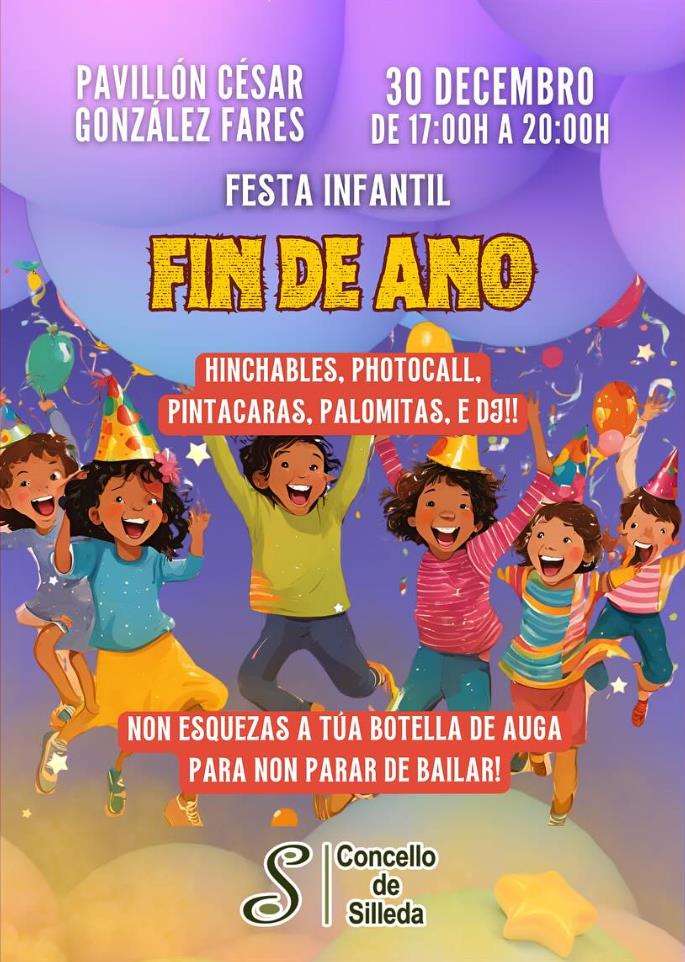 Festa Infantil Fin de Ano (2024) en Silleda