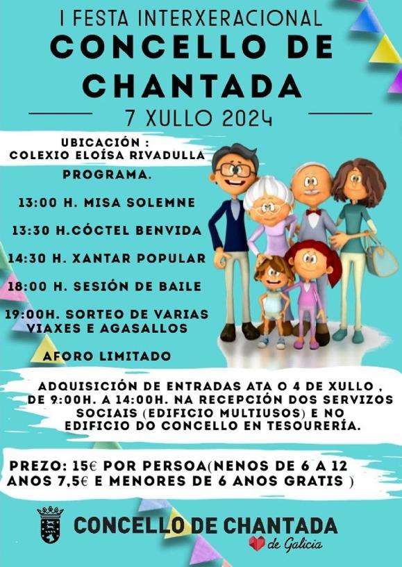I Festa Interxeracional (2024) en Chantada