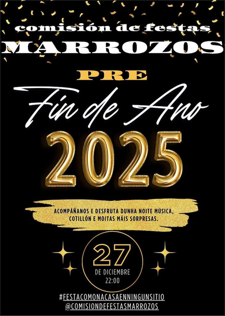 Festa Pre Fin de Ano de  Marrozos (2024) en Santiago de Compostela