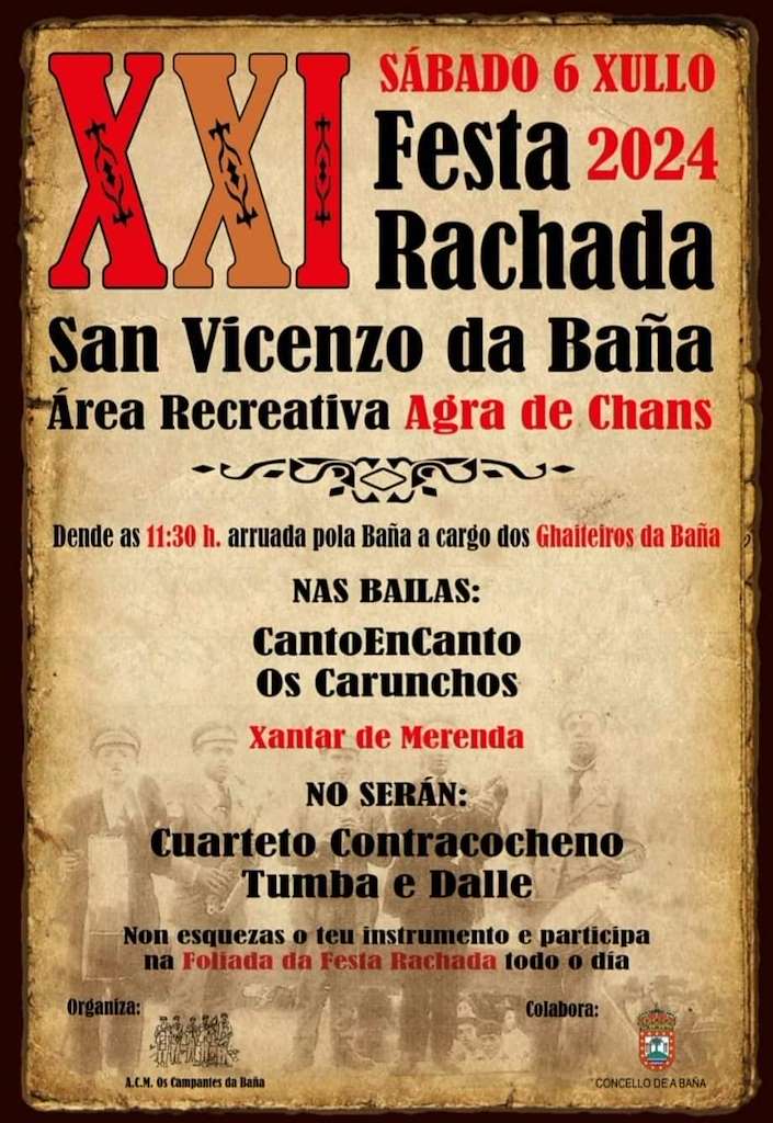 XXI Festa Rachada de San Vicenzo  (2024) en A Baña