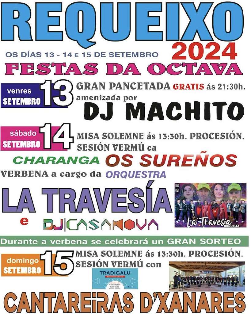 Festas da Octava de Requeixo (2024) en Chantada