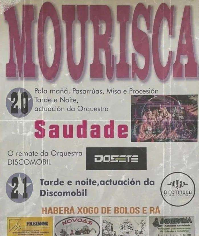 Festas de Mourisca en Viana do Bolo