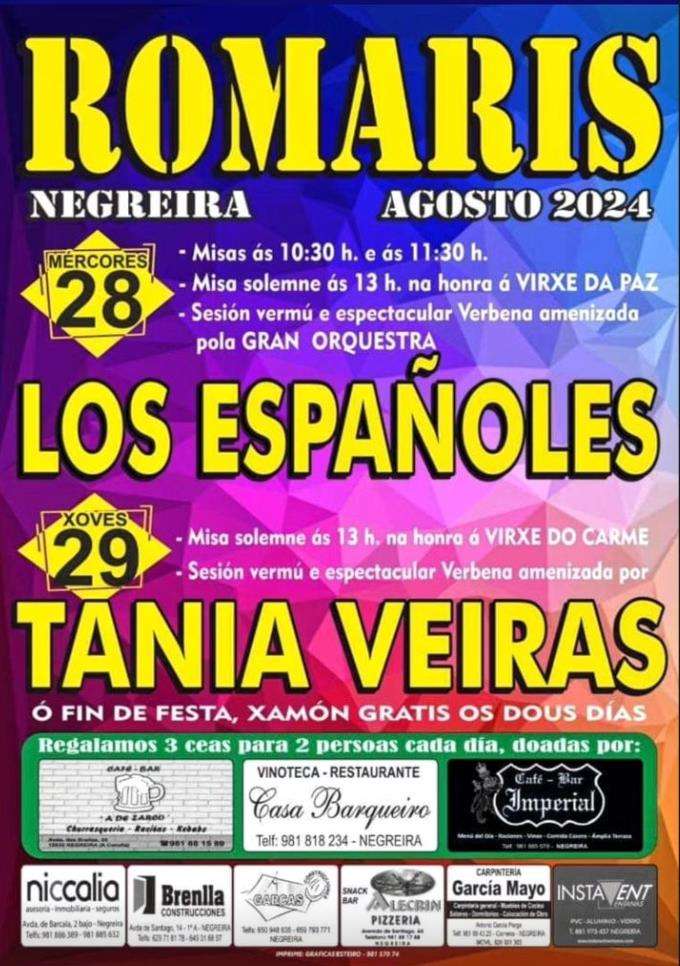 Festas de Romaris (2024) en Negreira