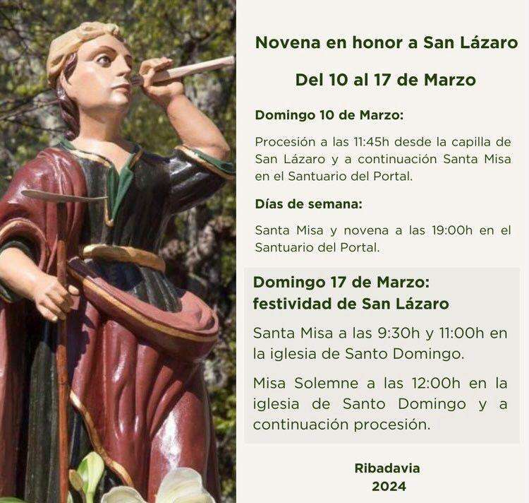 Festas de San Lázaro en Ribadavia