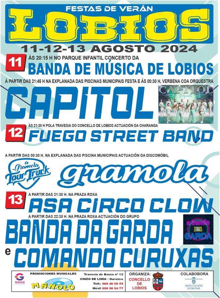 Festas de Verán en Lobios