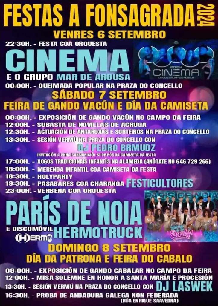 Festas Patronais en A Fonsagrada