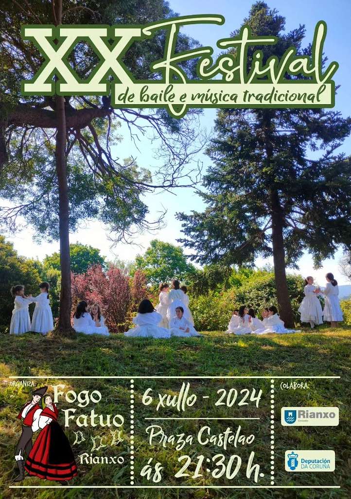 XX Festival de Baile e Música Tradicional (2024) en Rianxo