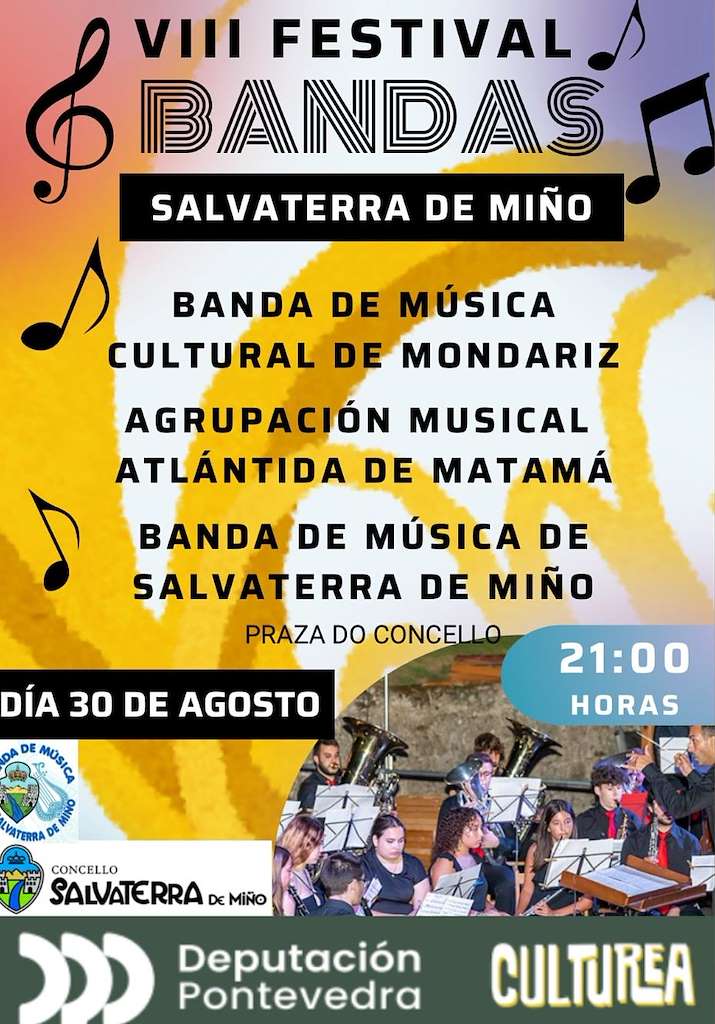 VIII Festival de Bandas de Música (2024) en Salvaterra do Miño