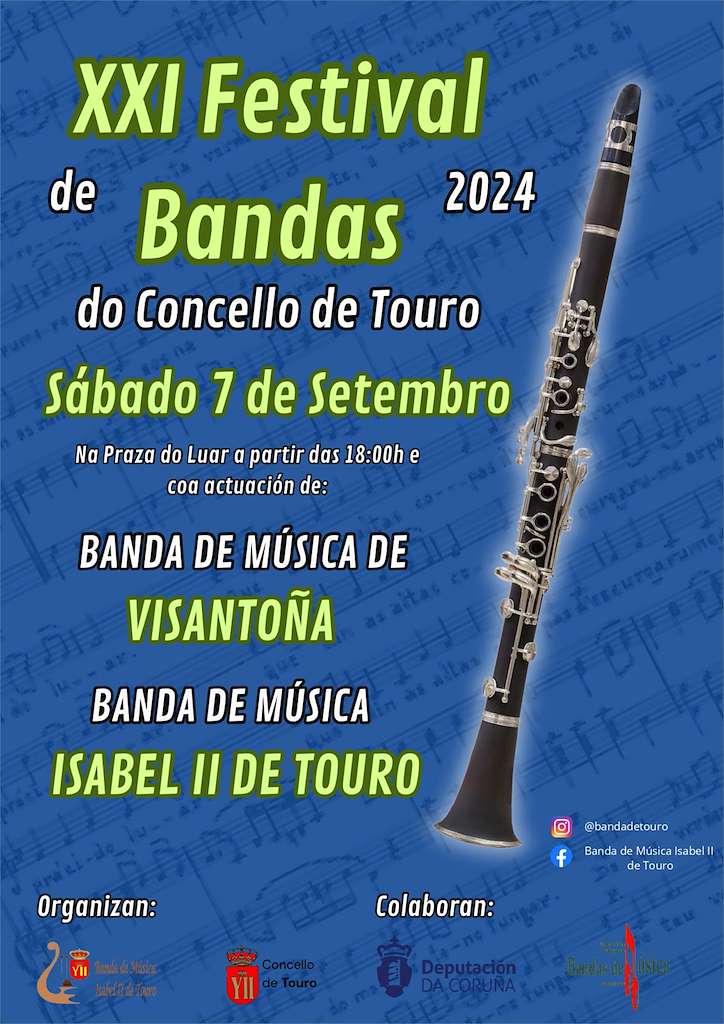 XXI Festival de Bandas (2024) en Touro