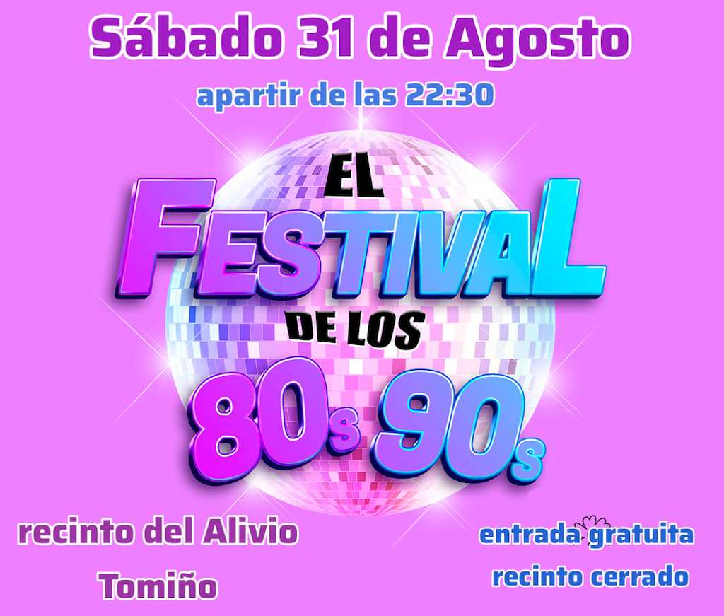 Festival de los 80's & 90's (2024) en Tomiño