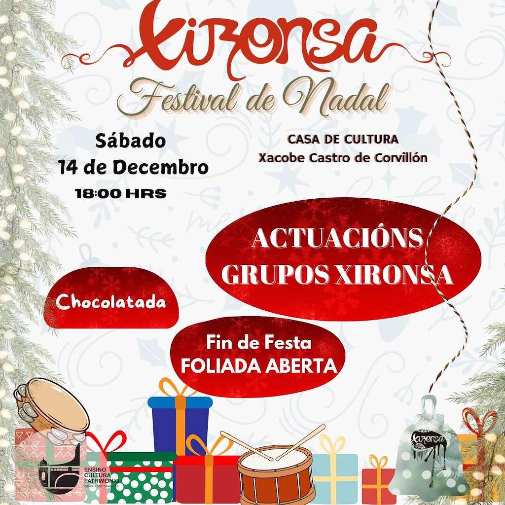 Festival de Nadal Xironsa en Cambados