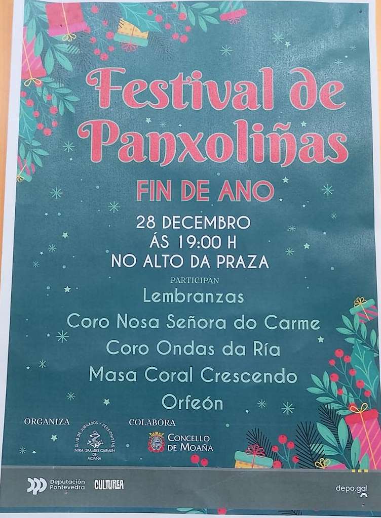 Festival de Panxoliñas Fin de Ano (2024) en Moaña