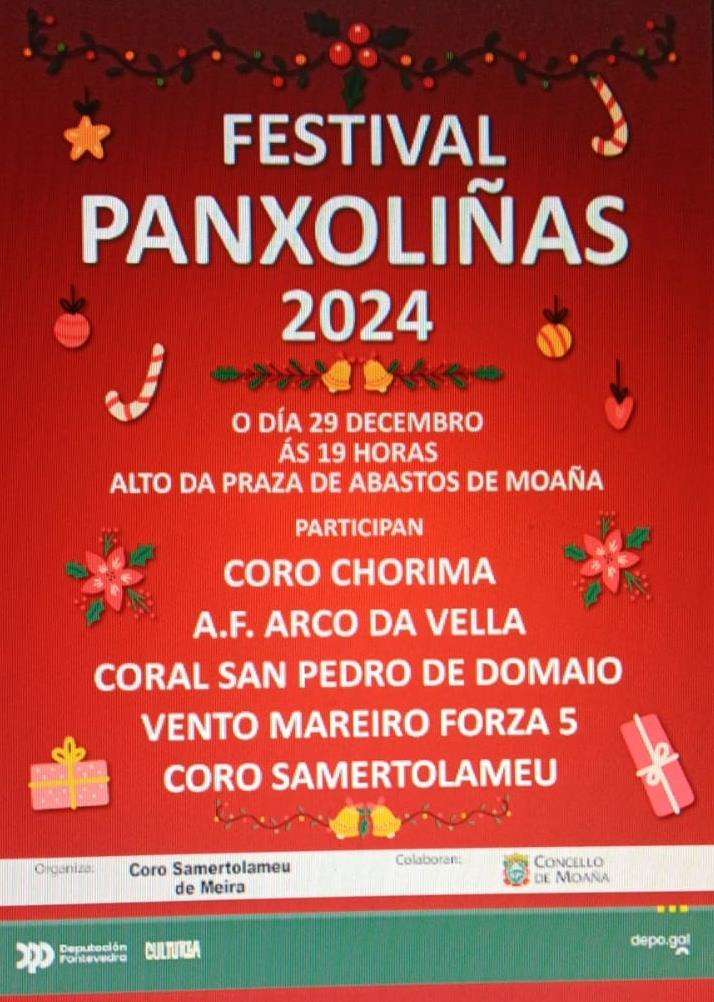 Festival de Panxoliñas (2024) en Moaña