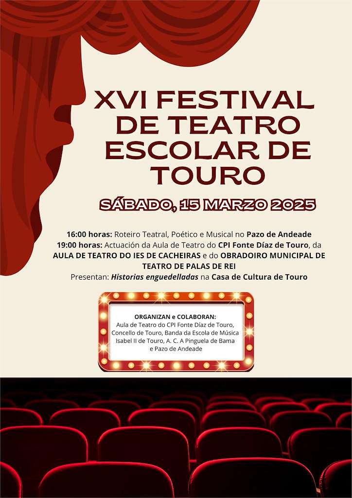 XVI Festival de Teatro Escolar (2025) en Touro