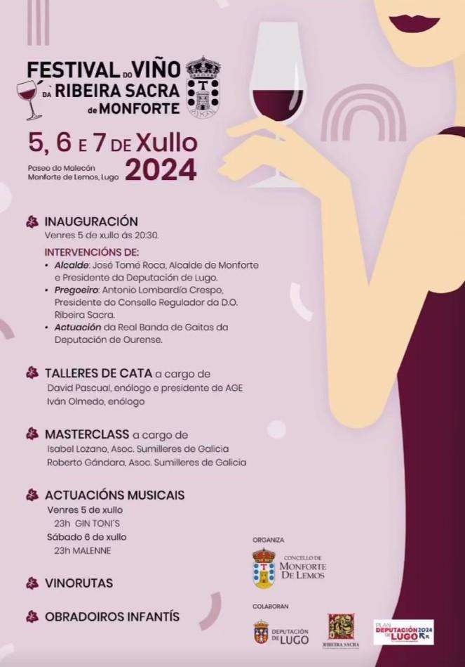 Festival do Viño da Ribeira Sacra  (2024) en Monforte de Lemos