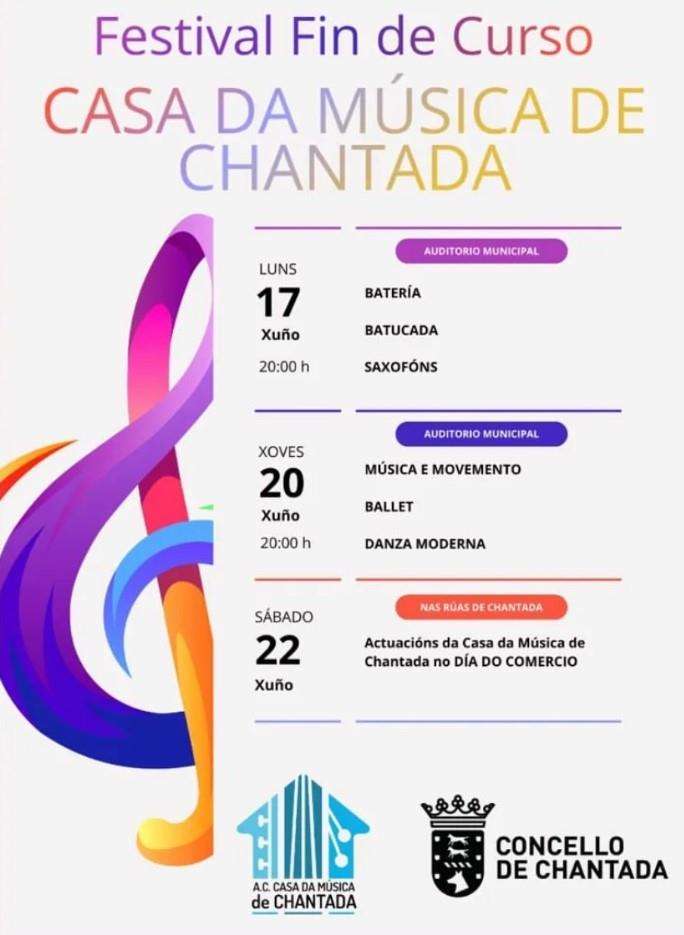 Festival Fin de Curso da Casa da Música en Chantada