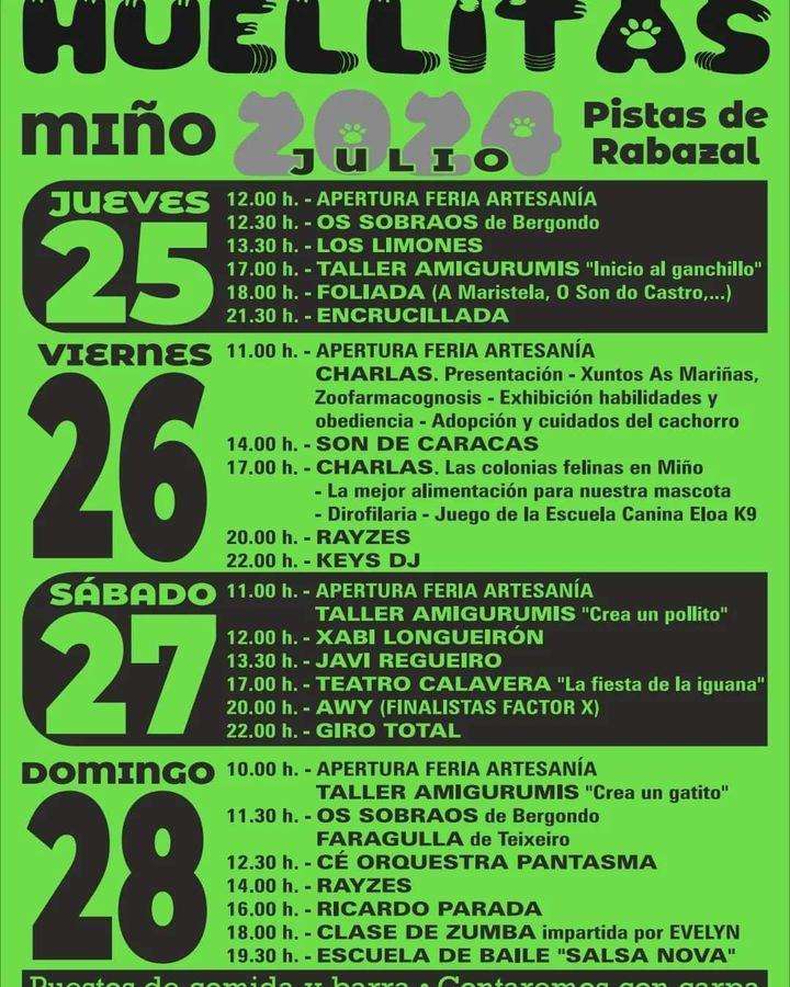 Festival Huellitas  en Miño