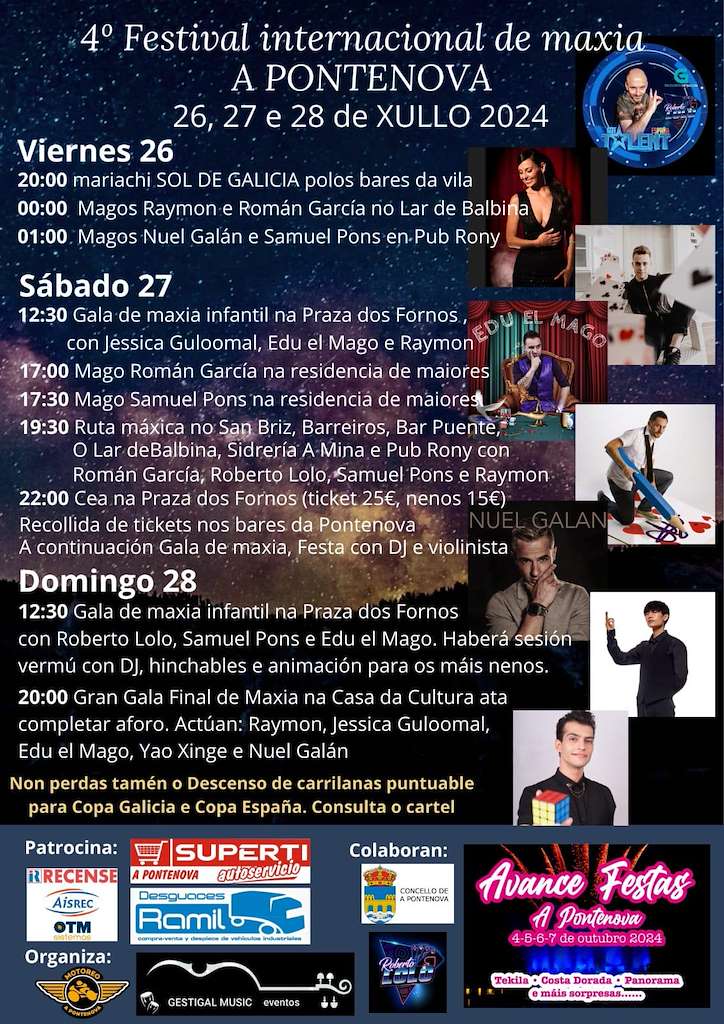 IV Festival Internacional de Maxia (2024) en A Pontenova