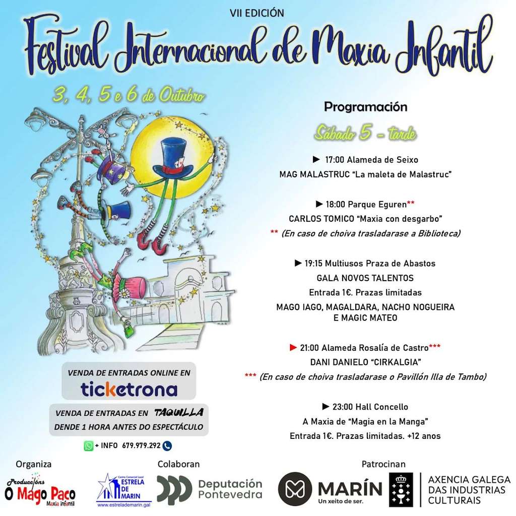 VII Festival Internacional de Maxia Infantil en Marín