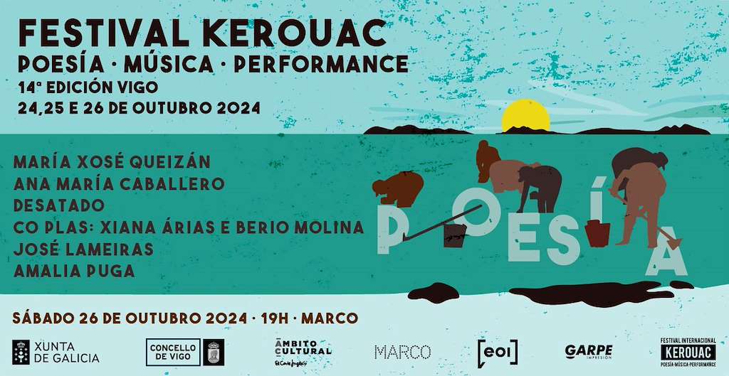 XIV Festival Kerouac - Festival Internacional de Poesía y Performance (2024) en Vigo