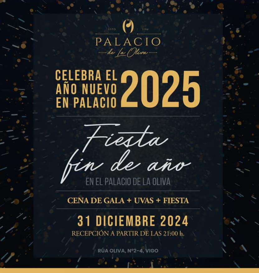 Fiesta Fin de Año del Palacio de la Oliva (2024) en Vigo