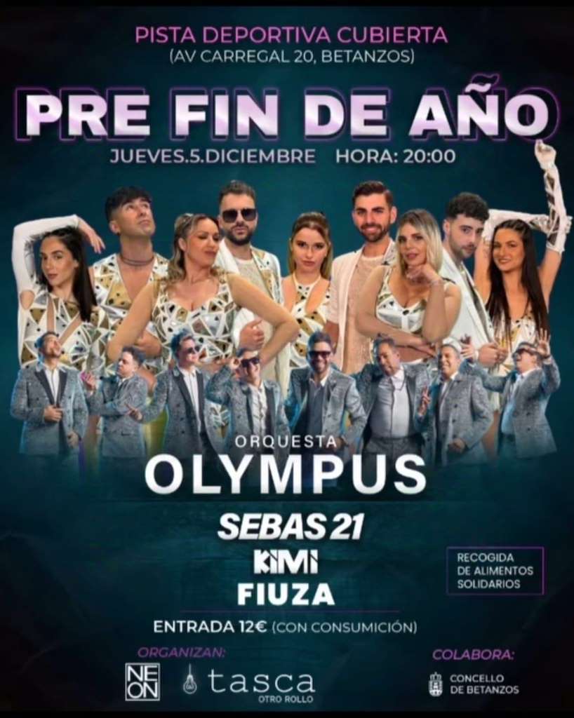 Fiesta Pre Fin de Año (2024) en Betanzos